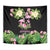 The Bahamas Flamingo Tapestry Bahamian Tropical Flowers - Wonder Print Shop