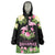 The Bahamas Flamingo Wearable Blanket Hoodie Bahamian Tropical Flowers - Wonder Print Shop