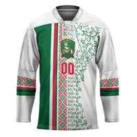 Algeria Tasqa n Umadal Custom Hockey Jersey Amazigh Desert Pattern Edition