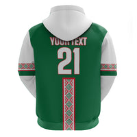 Algeria Tasqa n Umadal Custom Hoodie Amazigh Desert Pattern Edition