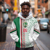 Algeria Tasqa n Umadal Custom Hoodie Amazigh Desert Pattern Edition