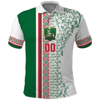 Algeria Tasqa n Umadal Custom Polo Shirt Amazigh Desert Pattern Edition