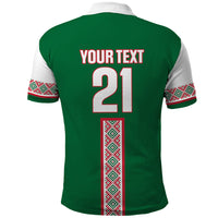 Algeria Tasqa n Umadal Custom Polo Shirt Amazigh Desert Pattern Edition