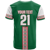 Algeria Tasqa n Umadal Custom T shirt Amazigh Desert Pattern Edition