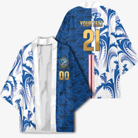 Cabo Verde Kopa di Mundu Custom Kimono Atlantic Waves Blue Edition