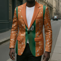 Cote d'Ivoire N'glo Wa Klo Custom Blazer Baoule Textile Edition