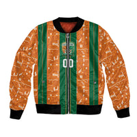 Cote d'Ivoire N'glo Wa Klo Custom Bomber Jacket Baoule Textile Edition