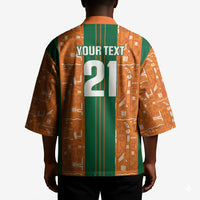 Cote d'Ivoire N'glo Wa Klo Custom Kimono Baoule Textile Edition