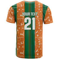 Cote d'Ivoire N'glo Wa Klo Custom T shirt Baoule Textile Edition