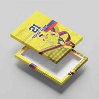 Colombia Champion Football Custom Canvas Wall Art Proud To Be Los Cafeteros LT9 - Wonder Print Shop