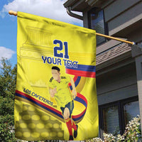 Colombia Champion Football Custom Garden Flag Proud To Be Los Cafeteros - Wonder Print Shop
