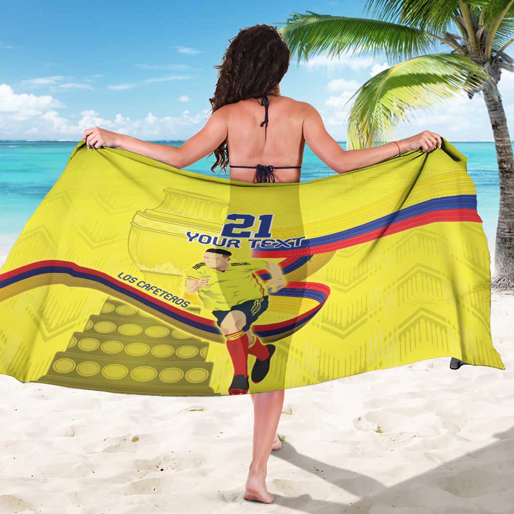 Colombia Champion Football Custom Sarong Proud To Be Los Cafeteros - Wonder Print Shop