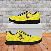 Colombia Champion Football Custom Sneakers Proud To Be Los Cafeteros - Wonder Print Shop
