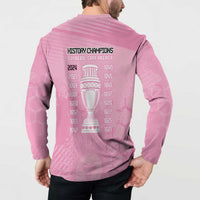 Argentina Football Button Sweatshirt Campeones De la Historia - Pink Style LT9 - Wonder Print Shop