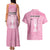 Argentina Football Couples Matching Tank Maxi Dress and Hawaiian Shirt Campeones De la Historia - Pink Style LT9 - Wonder Print Shop