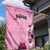 Argentina Football Garden Flag Campeones De la Historia - Pink Style - Wonder Print Shop