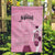 Argentina Football Garden Flag Campeones De la Historia - Pink Style - Wonder Print Shop