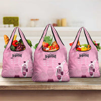 Argentina Football Custom Grocery Bag Campeones De la Historia - Pink Style