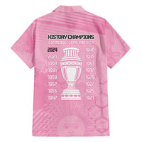 Argentina Football Hawaiian Shirt Campeones De la Historia - Pink Style - Wonder Print Shop