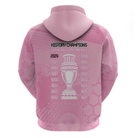 Argentina Football Hoodie Campeones De la Historia - Pink Style - Wonder Print Shop
