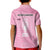 Argentina Football Kid Polo Shirt Campeones De la Historia - Pink Style - Wonder Print Shop