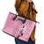 Argentina Football Leather Tote Bag Campeones De la Historia - Pink Style - Wonder Print Shop