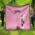 Argentina Football Quilt Campeones De la Historia - Pink Style - Wonder Print Shop