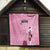 Argentina Football Quilt Campeones De la Historia - Pink Style - Wonder Print Shop