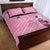 Argentina Football Quilt Bed Set Campeones De la Historia - Pink Style - Wonder Print Shop