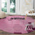 Argentina Football Custom Round Carpet Campeones De la Historia - Pink Style