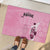 Argentina Football Rubber Doormat Campeones De la Historia - Pink Style - Wonder Print Shop