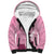 Argentina Football Sherpa Hoodie Campeones De la Historia - Pink Style - Wonder Print Shop