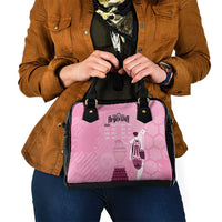 Argentina Football Custom Shoulder Handbag Campeones De la Historia - Pink Style
