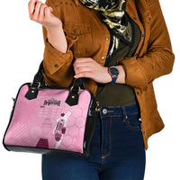 Argentina Football Custom Shoulder Handbag Campeones De la Historia - Pink Style