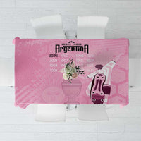 Argentina Football Tablecloth Campeones De la Historia - Pink Style - Wonder Print Shop