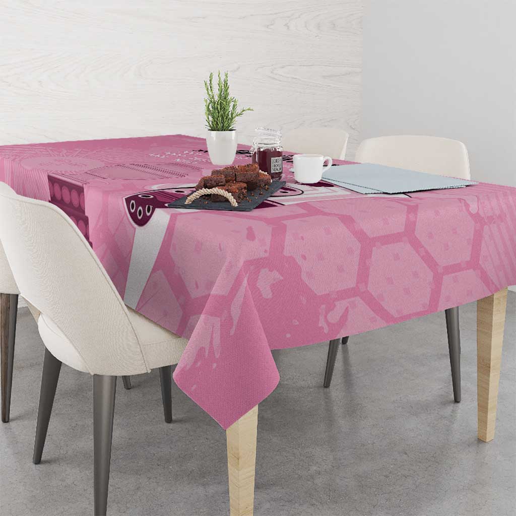 Argentina Football Tablecloth Campeones De la Historia - Pink Style - Wonder Print Shop