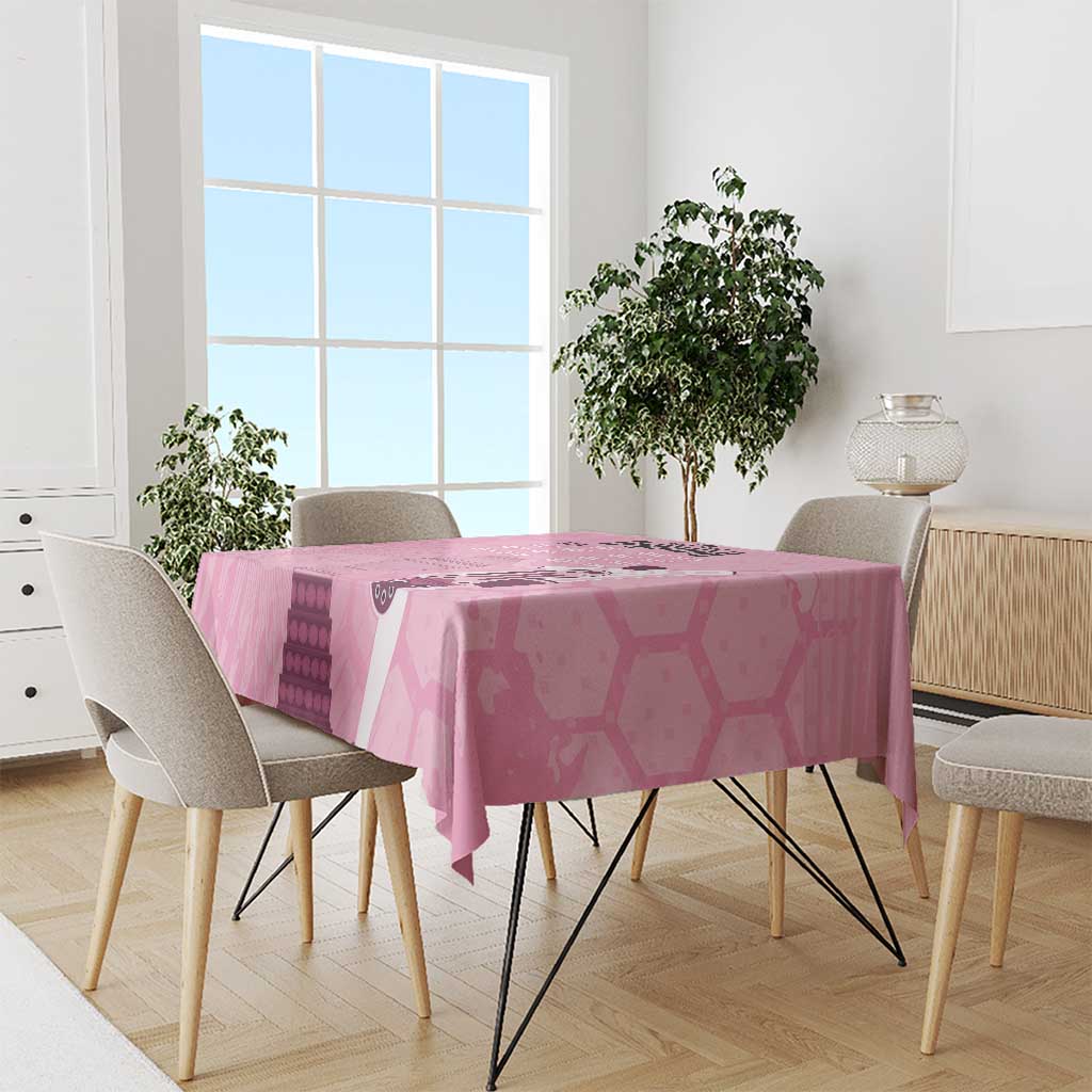 Argentina Football Tablecloth Campeones De la Historia - Pink Style - Wonder Print Shop