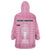 Argentina Football Wearable Blanket Hoodie Campeones De la Historia - Pink Style - Wonder Print Shop