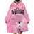 Argentina Football Wearable Blanket Hoodie Campeones De la Historia - Pink Style - Wonder Print Shop