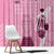 Argentina Football Window Curtain Campeones De la Historia - Pink Style - Wonder Print Shop