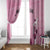 Argentina Football Window Curtain Campeones De la Historia - Pink Style - Wonder Print Shop