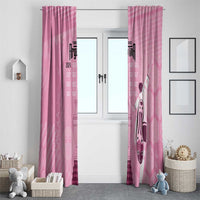 Argentina Football Window Curtain Campeones De la Historia - Pink Style - Wonder Print Shop