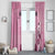 Argentina Football Window Curtain Campeones De la Historia - Pink Style - Wonder Print Shop