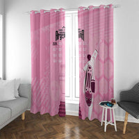 Argentina Football Window Curtain Campeones De la Historia - Pink Style - Wonder Print Shop