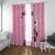 Argentina Football Window Curtain Campeones De la Historia - Pink Style - Wonder Print Shop