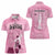 Argentina Football Women Polo Shirt Campeones De la Historia - Pink Style - Wonder Print Shop