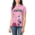 Argentina Football Women Polo Shirt Campeones De la Historia - Pink Style - Wonder Print Shop