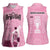 Argentina Football Women Sleeveless Polo Shirt Campeones De la Historia - Pink Style - Wonder Print Shop