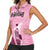 Argentina Football Women Sleeveless Polo Shirt Campeones De la Historia - Pink Style - Wonder Print Shop