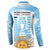 Argentina Football Button Sweatshirt Campeones De la Historia - Blue Style LT9 - Wonder Print Shop